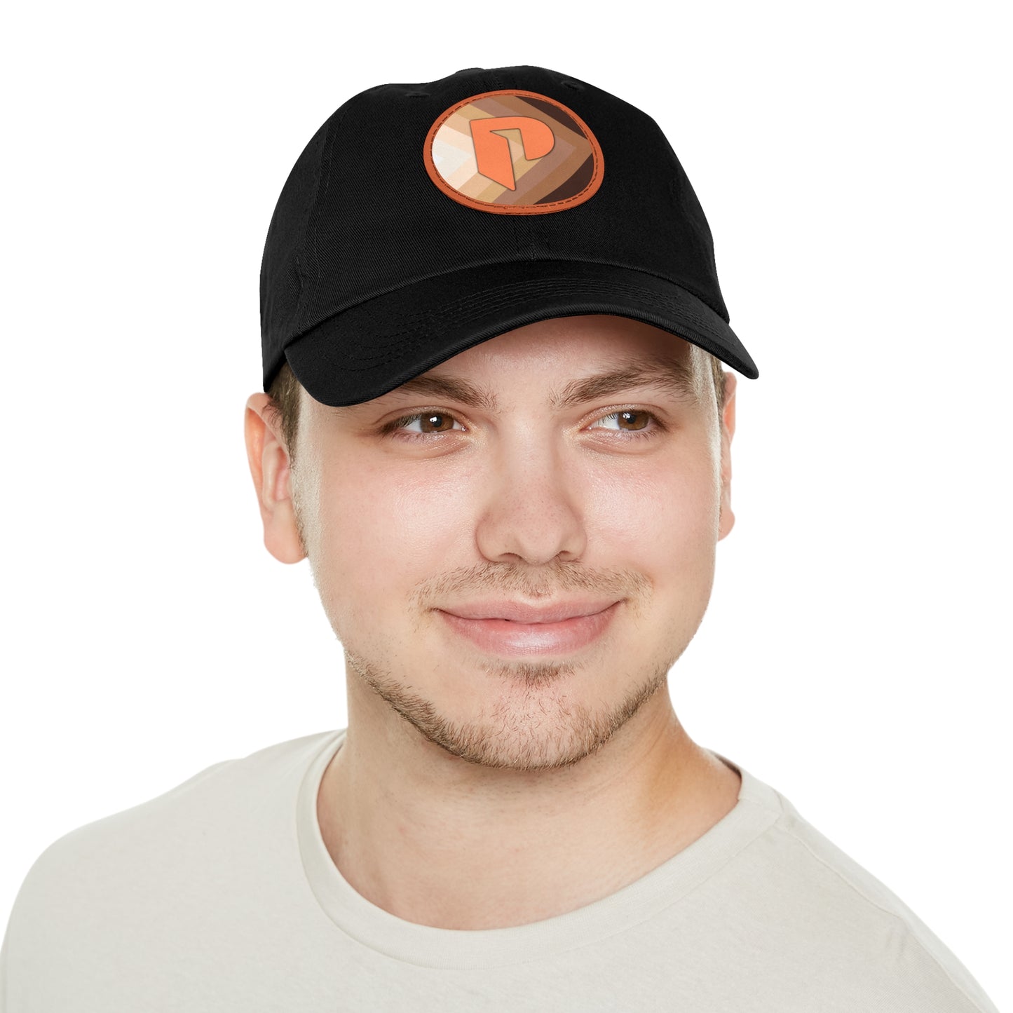 Hat with Leather Patch - BOLD Logo